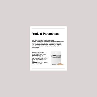 Show full view: Pidan Organic Tofu Cat Litter, 5.29-lb bag, 2 count slide 9 of 13