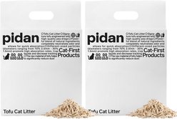 Pidan Natural Tofu Cat Litter, 10.58-Ib bundle