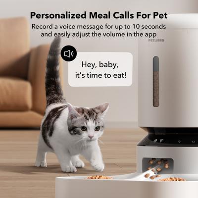 Show full view: Petlibro Granary WiFi 2.4G & 5G Automatic Two Cat & Dog Feeder slide 8 of 9