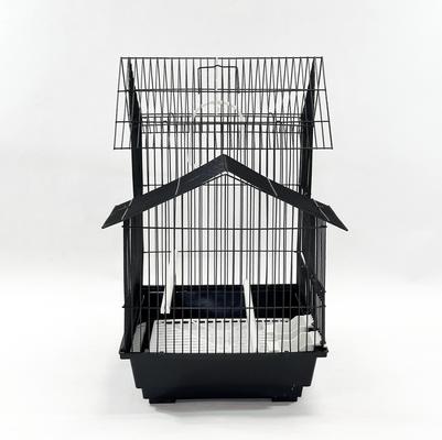 Show full view: YML Villa Top Parakeet Cage, Medium, Black slide 3 of 4