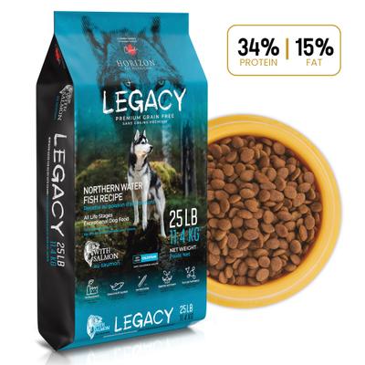 Show full view: Horizon Legacy Northern Water Fish Recipe Dry Dog Food, 25-lb bag slide 8 of 10