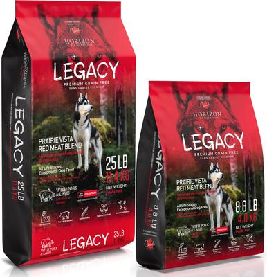 Show full view: Horizon Legacy Prairie Vista Red Meat Blend Dog Dry Food, 25-lb bag slide 8 of 9