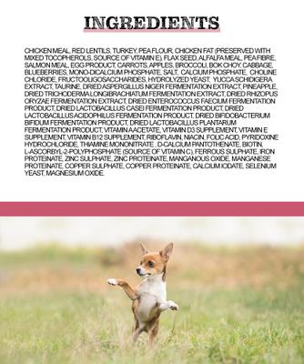 Show full view: Horizon Pulsar Adult Grain-Free Chicken, Turkey & Salmon Small Breed Dry Dog Food, 8.8-lb bag slide 3 of 5