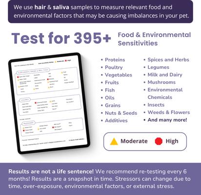 Show full view: Glacier Peak Holistics Pet Intolerance Test Kit slide 6 of 11