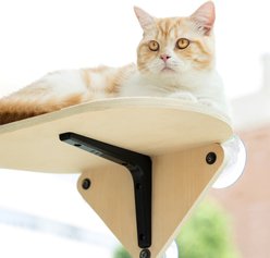 MewooFun Cat Wall Shelves, Natural slide 2 of 4