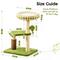 Show in main carousel: MewooFun 28-in Linen Small Cat Tree, Green, Large slide 3 of 4