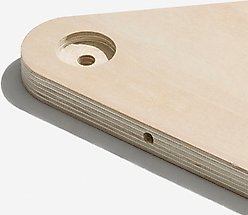 MewooFun Jumping Board Cat Wall Shelves, Natural slide 2 of 4