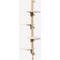 Show in main carousel: MewooFun 4-Level Wooden Cat Wall Shelves, Natural slide 1 of 5