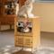 Show in main carousel: MewooFun Wooden TV House Cat Condo, Natural, 15.7-in slide 2 of 5