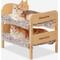 Show in main carousel: MewooFun Stackable Wooden Hammock Cat Sofa Bed with Removable Cover, Brown, 21.65-in slide 1 of 6