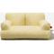 Show in main carousel: MewooFun Fluffy Durable Dog & Cat Sofa Bed with Removable Cover, 26-in, Yellow slide 1 of 6