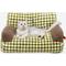 Show in main carousel: MewooFun Fluffy Durable Dog & Cat Sofa Bed with Removable Cover, 26-in, Green slide 1 of 7