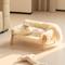 Show in main carousel: MewooFun Plush Wooden Dog & Cat Sofa Bed, 20.9-in, White slide 4 of 7