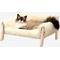 Show in main carousel: MewooFun Plush Wooden Dog & Cat Sofa Bed, 20.9-in, White slide 1 of 7