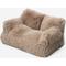 Show in main carousel: MewooFun Calming Dog & Cat Sofa Bed with Removable Cover, 26-in, Brown slide 2 of 5