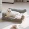 Show in main carousel: MewooFun Fashion Fluffy Dog & Cat Sofa Bed with Removable Cover, 25.6-in, Grey slide 5 of 6