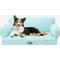 Show in main carousel: MewooFun Orthopedic Dog & Cat Sofa Bed with Removable Cover, Blue, Large slide 4 of 4