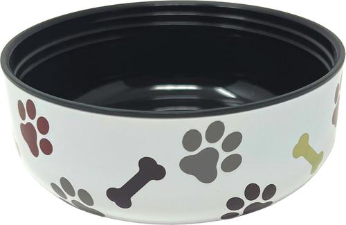 Show full view: ShopInstaPets Ohio State Buckeyes Insulated Travel Dog Water Bottle with Detachable Dog Bowl Base, 37-oz slide 2 of 3