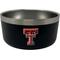 Show in main carousel: ShopInstaPets NCAA Stainless Steel Dog Bowl, 32-oz, Texas Tech Red Raiders  slide 1 of 3