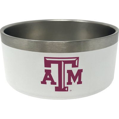 ShopInstaPets ShopInstaPets NCAA Stainless Steel Dog Bowl, 32-oz, Texas A&M Aggies