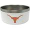 Show in main carousel: ShopInstaPets NCAA Stainless Steel Dog Bowl, 32-oz, Texas Longhorns  slide 1 of 4