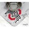 Show in main carousel: ShopInstaPets NCAA Dog Bowl Placemat, Ohio State Buckeyes slide 3 of 3
