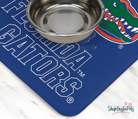 Show full view: ShopInstaPets NCAA Dog Bowl Placemat, Florida Gators slide 3 of 3