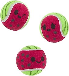 BARK Baller Melons Dog Plush Toy, Small