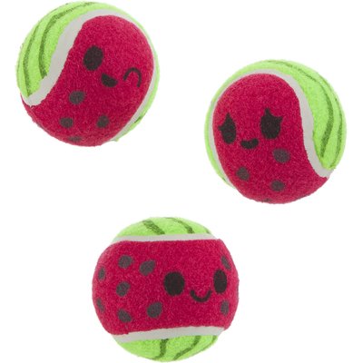 BARK BARK Baller Melons Dog Plush Toy, Small
