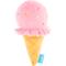 Show in main carousel: BARK Slobbery Ice Cream Cone Dog Plush Toy, Medium slide 1 of 8