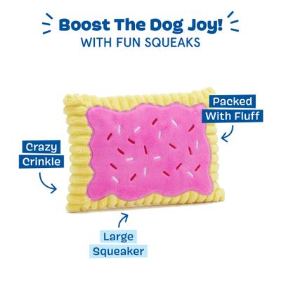 Show full view: BARK Pup Tart Dog Plush Toy slide 4 of 8