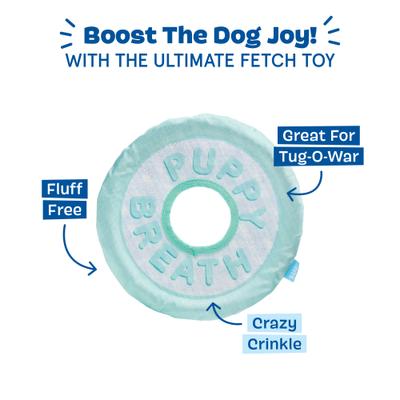 Show full view: BARK Puppy Breath Mint Dog Plush Toy slide 4 of 8