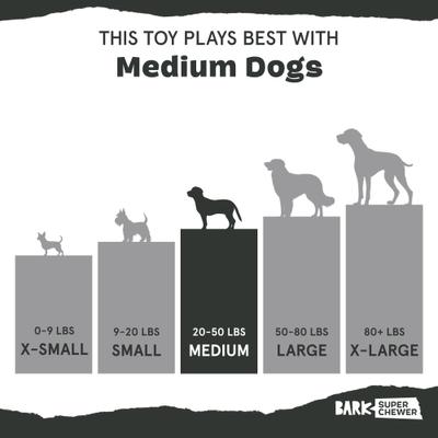 Show full view: BARK Glowball Dog Chew Toy, Medium slide 5 of 8