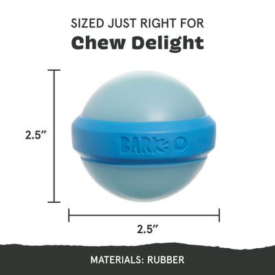 Show full view: BARK Glowball Dog Chew Toy, Medium slide 2 of 8