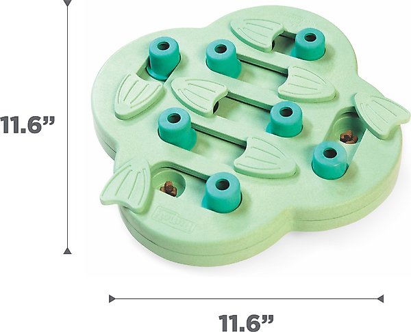 Show full view: Nina Ottosson by Outward Hound Dog Hide N Slide Dog Toy, Green slide 7 of 11