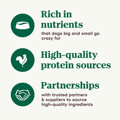 Show full view: Nutro Grain-Free Savory Lamb & Vegetables Stew Cuts in Gravy Adult Wet Dog Food, 3.5-oz, case of 24 slide 5 of 11