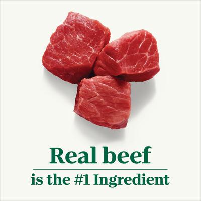 Show full view: Nutro Grain-Free Simmered Beef & Potato Stew Cuts in Gravy Adult Wet Dog Food Trays, 3.5-oz, case of 24 slide 4 of 11