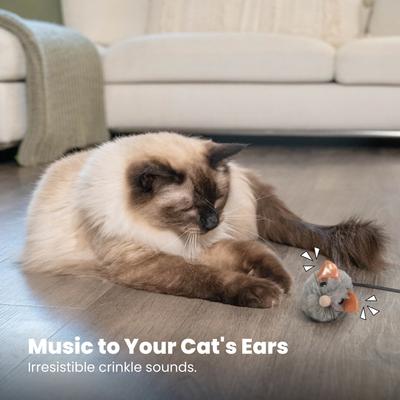 Show full view: Catstages Squeak Squeak Mouse Cat Toy slide 6 of 11