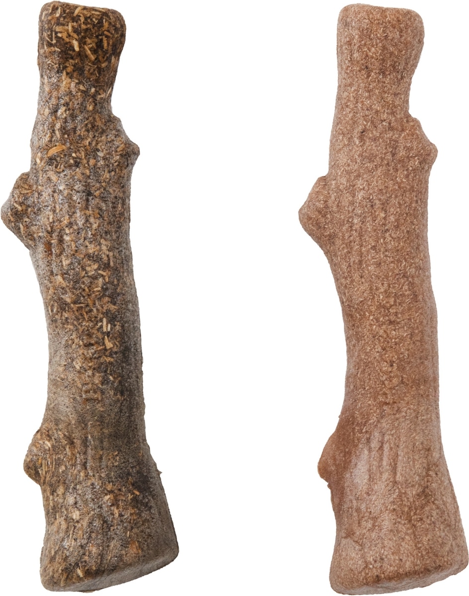 PETSTAGES Dogwood Calming Bone Tough Dog Chew Toy, Small, 2 count