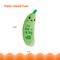 Show in main carousel: Catstages Crunchy Pickle Kicker Cat Plush Toy with Catnip, Green slide 6 of 12