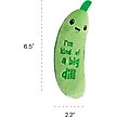 Show in main carousel: Catstages Crunchy Pickle Kicker Plush Cat Toy with Catnip slide 7 of 11
