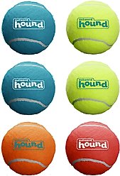Outward Hound Squeaker Balls Small Dog Toys, 8 count