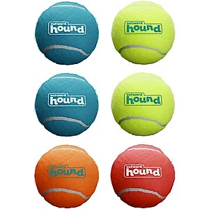 Outward Hound Squeaker Balls Small Dog Toys, 6 count