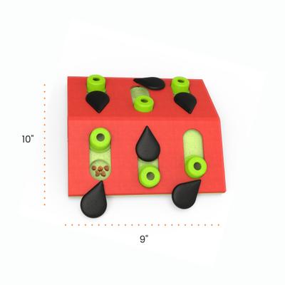 Show full view: Nina Ottosson by Outward Hound Melon Madness Puzzle & Play Cat Toy slide 9 of 12