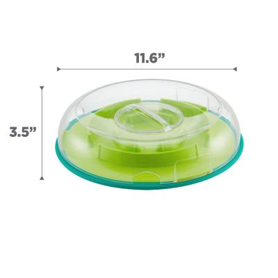 Show full view: Nina Ottosson by Outward Hound Wobble Plastic Slow Feeder Dog Bowl, 1-cup slide 8 of 12