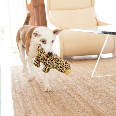 Show full view: Outward Hound Xtreme Seamz Lemur Squeaky Plush Dog Toy, Medium slide 6 of 10