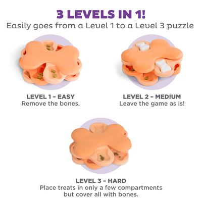 Show full view: Nina Ottosson by Outward Hound Puppy Tornado Dog Toy slide 4 of 10