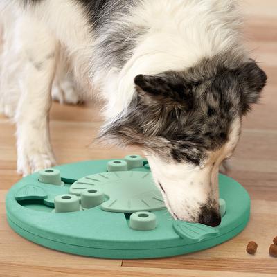 Show full view: Nina Ottosson by Outward Hound Dog Worker Green Interactive Treat Puzzle Dog Toy slide 9 of 11