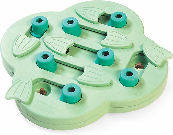 Show full view: Nina Ottosson by Outward Hound Dog Hide N Slide Dog Toy, Green slide 1 of 11