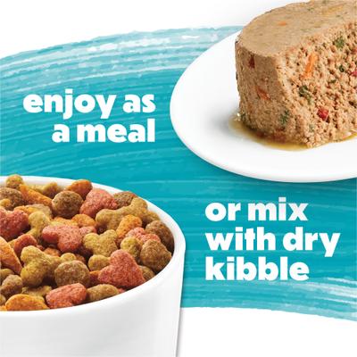 Show full view: Purina Beneful Incredibites with Real Beef Recipe Pate Small Breed Wet Dog Food, 3-oz can, case of 24 slide 8 of 11